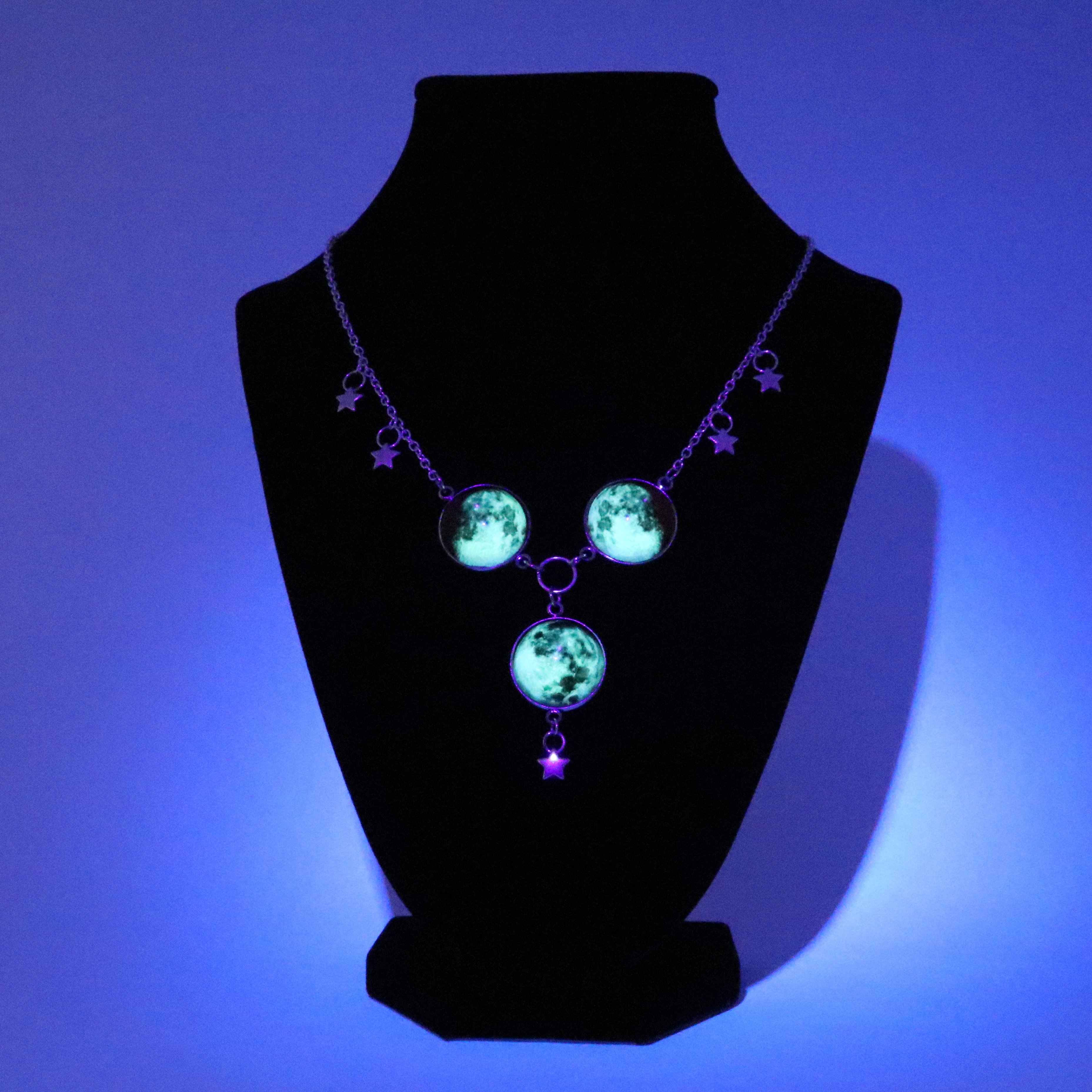 triple-goddess-moon-necklace-glow-in-the-dark-moons-the-purple-galaxy