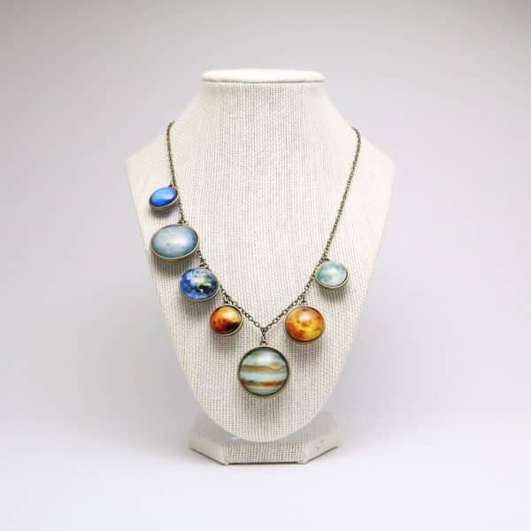 Double-Sided Planet Necklace - Image 2