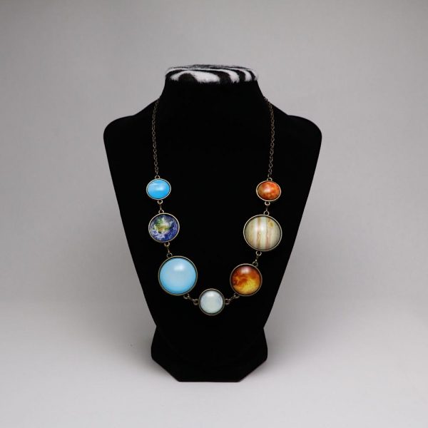 Double-Sided Planet Necklace