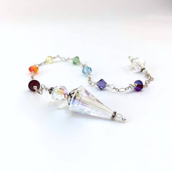 Sparkling Chakra Pendulum