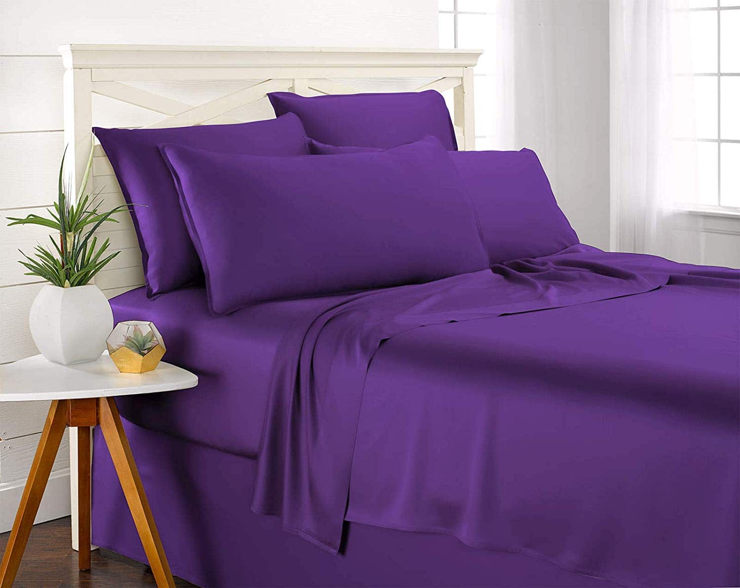 bamboo sheets for purple mattress