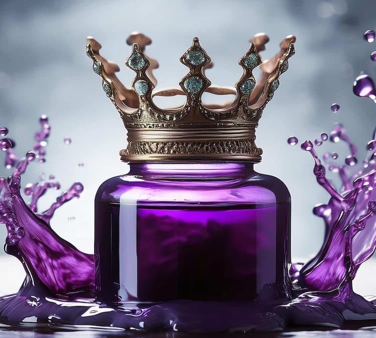 The History of Purple Dye